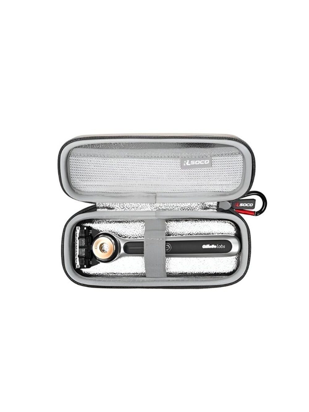 Hard Case for Gillette Labs Heated Razor (Small Size for Razor Body) - Picture 4 of 7